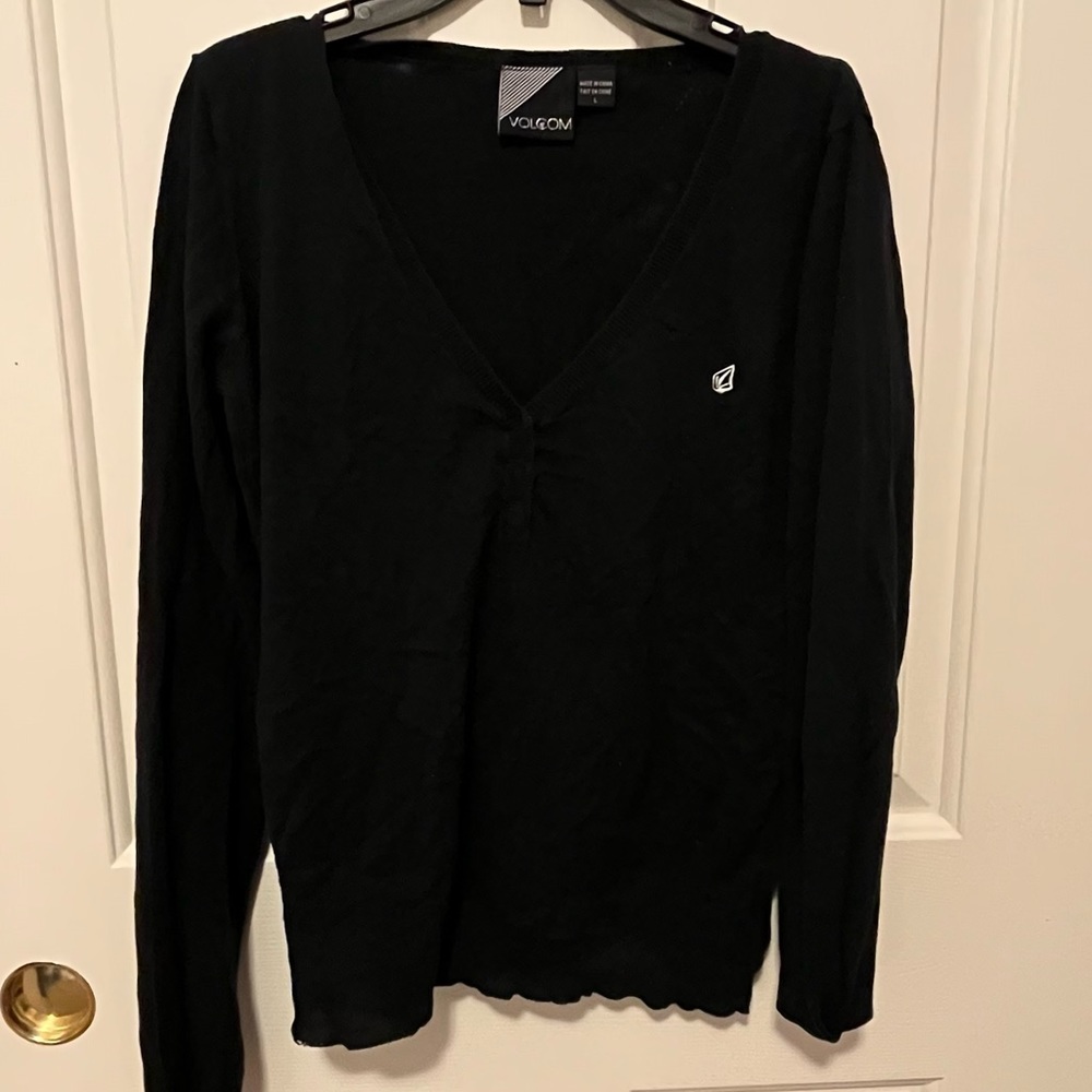 Black cardigan